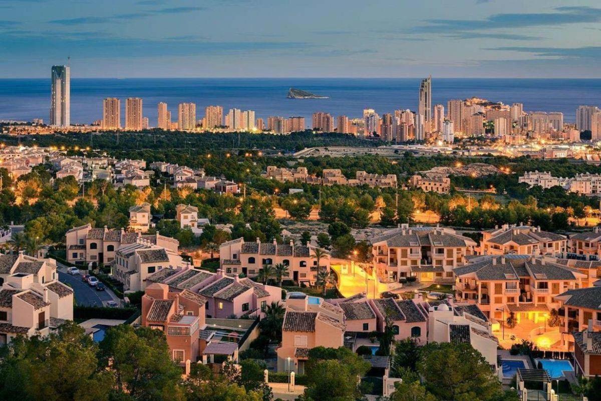 フィネストラット Casa En 3 Km De Benidorm Y De La Playaヴィラ エクステリア 写真